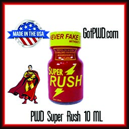 1 Bottle of PWD Super Rush Multi-Purpose Cleaning Solvent 10ML - Click Image to Close