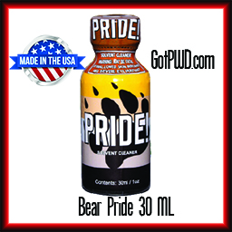 1 Bottle of Bear Pride! Cleaning Solvent 30ML - Click Image to Close