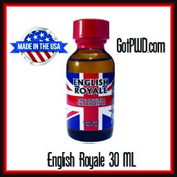 1 Bottle of English Royale Cleaning Solvent 30 ML - Click Image to Close