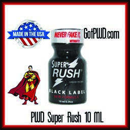 1 Bottle of PWD Super Rush Black Multi-Purpose Solvent 10ML - Click Image to Close