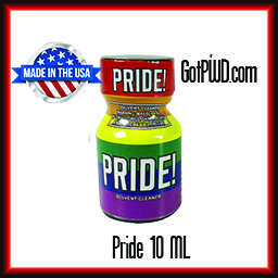 1 Bottle of Pride! Cleaning Solvent 10ML - Click Image to Close