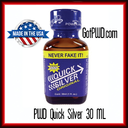 1 Bottle PWD Quick Silver Cleaning Solvent 30ML - Click Image to Close